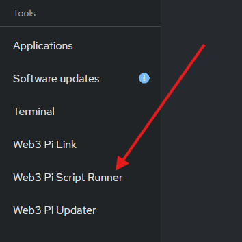Script Runner in Cockpit
