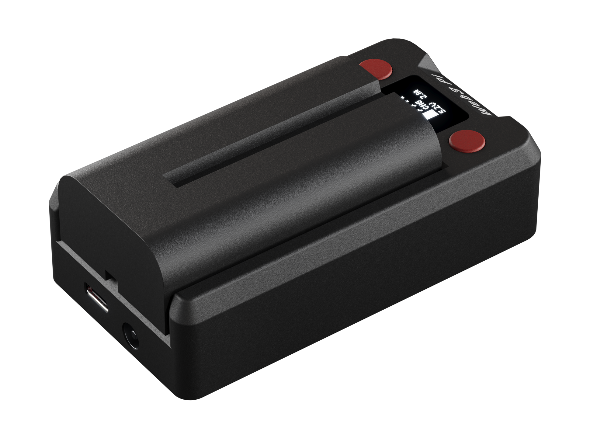 Web3 Pi UPS — rear view